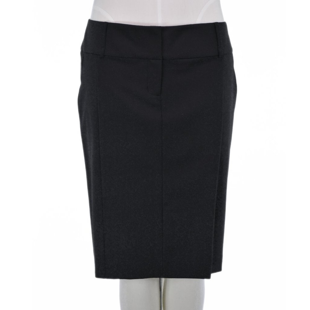 Express Black Lined Pencil Skirt (8)